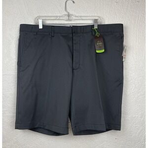Greg Norman For Tasso Elba Golf Shorts Mens Color Dark Gray Size 42 Slim Fit NWT